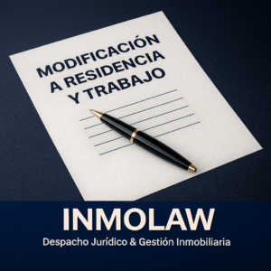 Modificación de estancia por estudios a residencia y trabajo