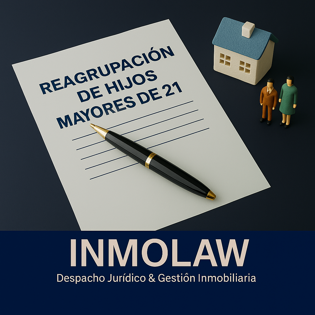 Reagrupación de hijos mayores de 21 años